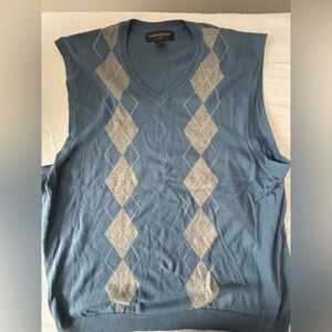 Banana Republic Slate Blue Knit Vest